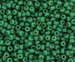Miyuki Rocailles 11/0 - Duracoat Opaque Spruce, 5 gram