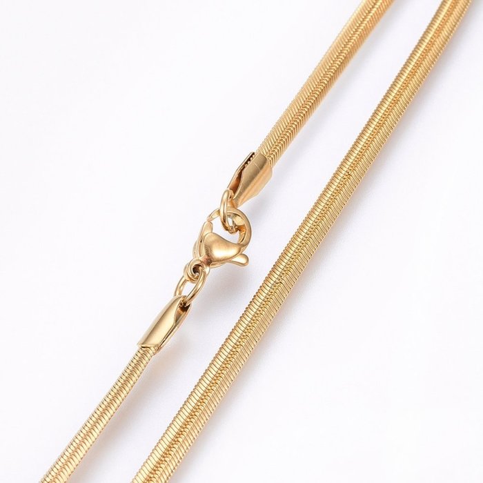 Stainless Steel Stijlvolle Ketting 3mm