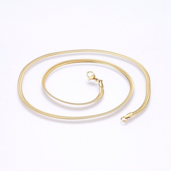 Stainless Steel Stijlvolle Ketting 3mm