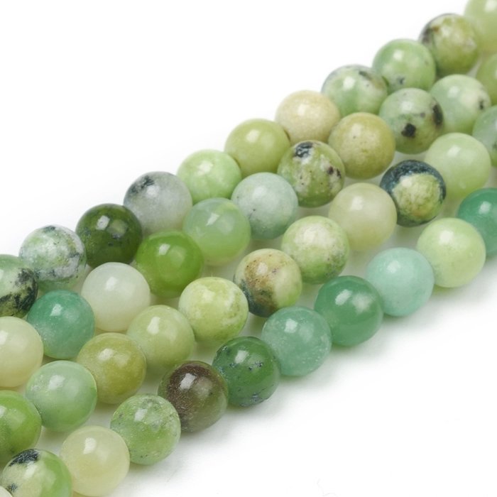 Natural Serpentine Gemstone Beads 4mm, strand 80 pieces