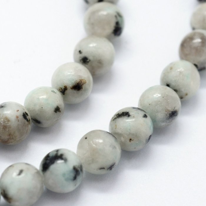 Natural Sesame Jasper Gemstone Beads 4mm, strand 90 pieces
