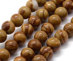 Natural Wood Lace Stone Gemstone Beads 4mm, strand 85 Pieces