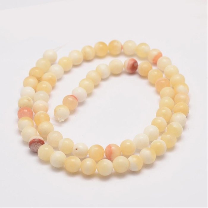 Natural Honey Jade Edelsteen Kralen 4mm, streng 90 stuks