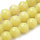 Natural Lemon Jade Gemstone Beads 4mm, Strand 85 Pieces