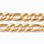 1 meter Stainless Steel Chain Ketting 5.5~8x4mm 18K Gold Plated - A36