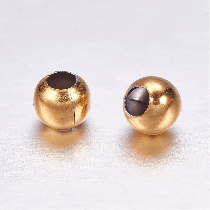 20 stuks Stainless Steel Spacer Beads 4x3.5mm - A16