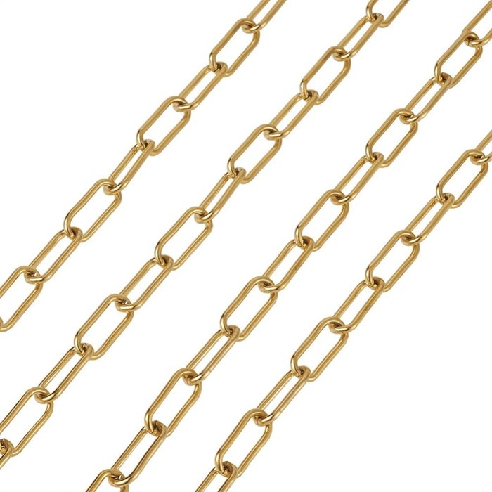 Stainless Steel Chain Ketting 17x7mm, 1 meter