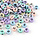 Letterkralen Pastel Kleuren Mix 6.5x3mm, 400 stuks