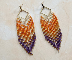 Making Waterfall Earrings with Miyuki Seed Beads