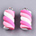 Polymer Charm Marshmallow 18x10mm, 4 pieces