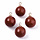 Natural Gemstone Charm 14x10.5mm Red Jasper