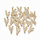 Initial Charm with Cubic Zirconia 11x6.5mm Letter Y