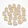 Initial Charm with Cubic Zirconia 12x8mm Letter Q