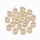 Initial Charm with Cubic Zirconia 10x8mm Letter O