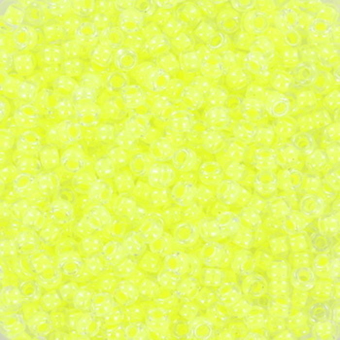 Miyuki Rocailles 11/0 - Luminous Yellow, 5 gram