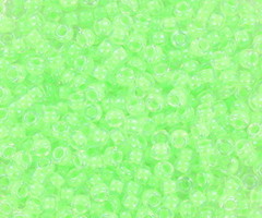 Miyuki Rocailles 11/0 - Luminous Green, 5 gram