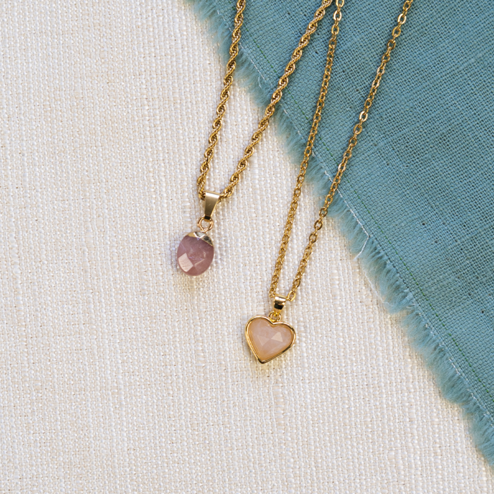 Stainless Steel Ketting 2mm Gold Plated 41 cm