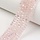 159* Faceted Beads Light Pink Shine 6x5mm, 80 pieces