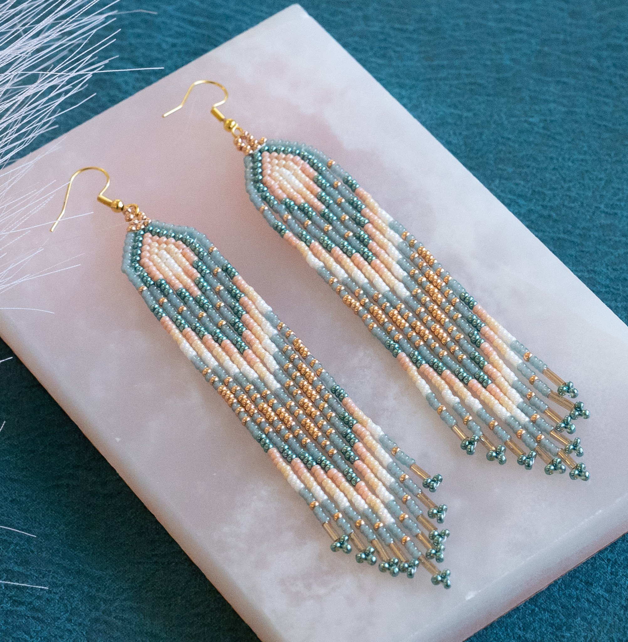 Fringe Earrings With Miyuki Seed Beads Beads Basics