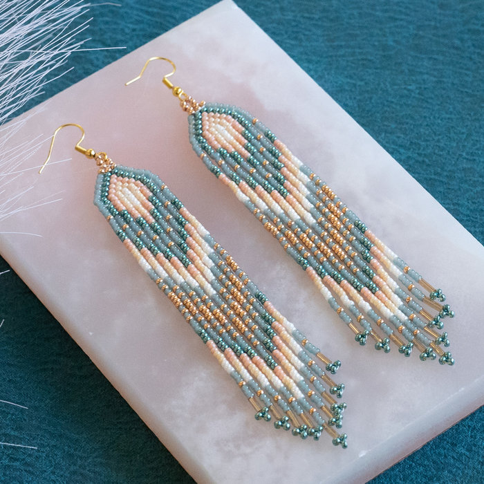 Miyuki Seed Beads 11/0 Duracoat Galvanized Sea Foam, 5 grams