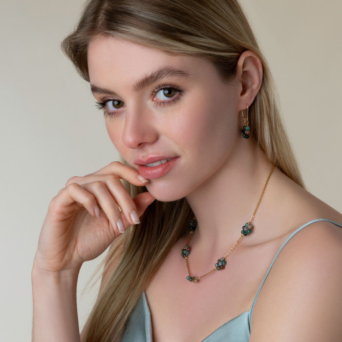 Bloemen Ketting en Oorbellen Maken Inspi440