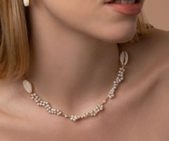 Freshwater Pearls with Shells Set