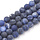 Natural Grade A Frosted Sodalite Gemstone Beads 6mm, strand 60 pieces