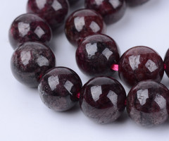 Natural Granaat Edelsteen Kralen 5.5~6.5mm, streng 56 stuks
