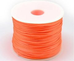 5 meter Satincord 1mm Orange