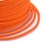 Gekleurd Koord 3mm voor Sieraden Maken Oranje, 2 meter