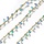 Beaded Chain with Glassbeads Blue 2mm, 1 meter
