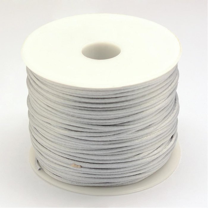 Satincord 1mm Gray, 5 meter