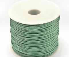 5 meter Satincord 1mm Grayish Green