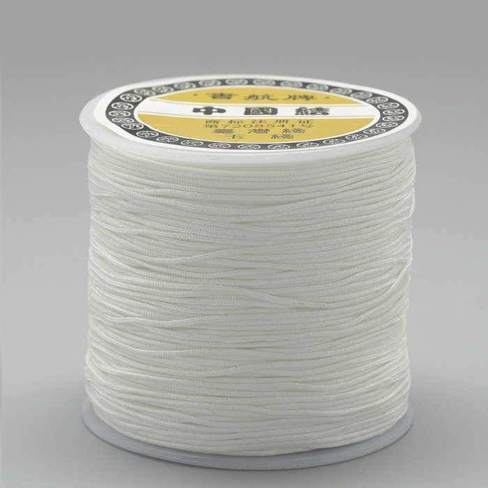 5 meter Macrame Cord 0.8mm White