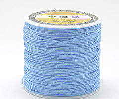 5 meter Macramedraad 0.8mm Grijs Blauw