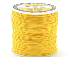 5 meter Macramedraad 0.8mm Geel