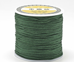5 meter Macrame Cord 0.8mm Dark Green