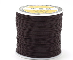 5 meter Macramedraad 0.8mm Donker Bruin