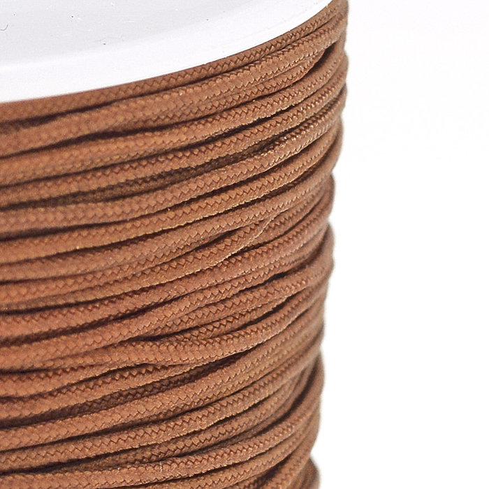 5 meter Macrame Cord 0.8mm Brown