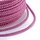 Colored Cord 3mm for Jewelry Making Mauve, 2 meter