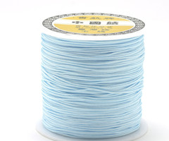 5 meter Macramedraad 0.8mm Licht Blauw