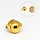 3 pieces Stainless Steel Magnetic Clasp Golden 15x10mm