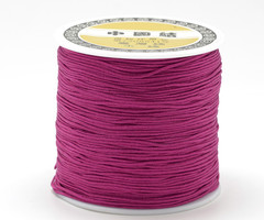 5 meter Macrame Cord 0.8mm Fuchsia Pink