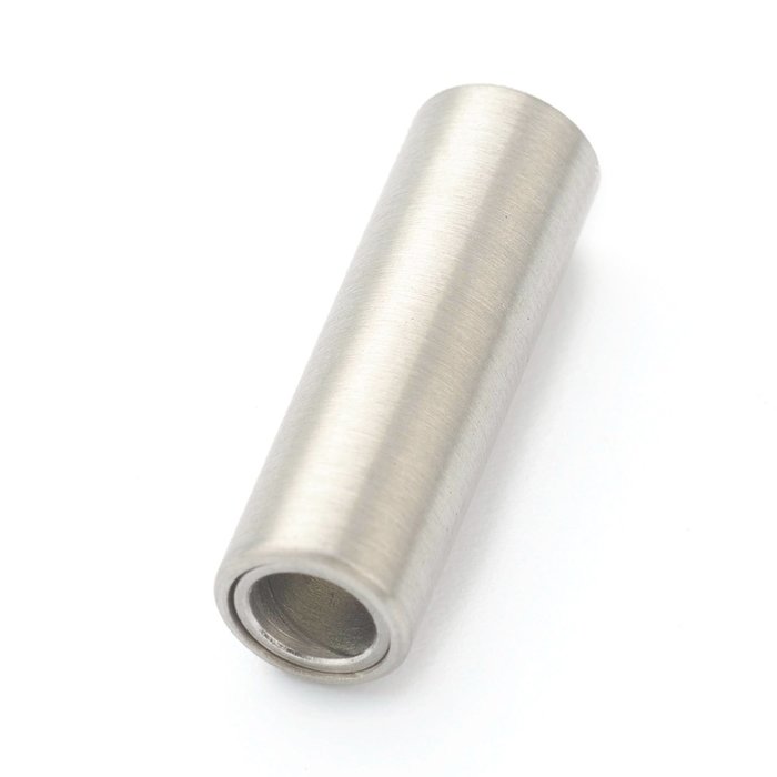 2 pieces Stainless Steel Magnetic Clasp for 3mm Cord Silver 16mm