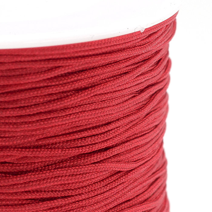 5 meter Macramedraad 0.8mm Rood