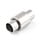 Stainless Steel Magneetsluiting voor 6mm Koord Zilver 20x10mm