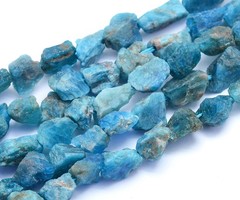 Natural Apatite Nugget Gemstone Beads 6~12x6~10x5~8mm, strand 40 pieces