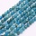 Natural Apatite Gemstone Faceted Beads 3mm, strand 125 pieces