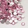 Flatback Rhinestones Light Rose 4.6~4.8m, 60 pieces