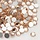 Flatback Rhinestones Salmon Pink 4.6~4.8mm, 60 pieces